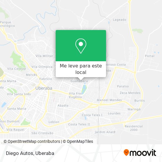Diego Autos mapa