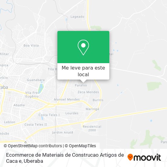 Ecommerce de Materiais de Construcao Artigos de Caca e mapa