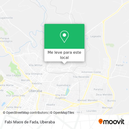 Fabi Maos de Fada mapa