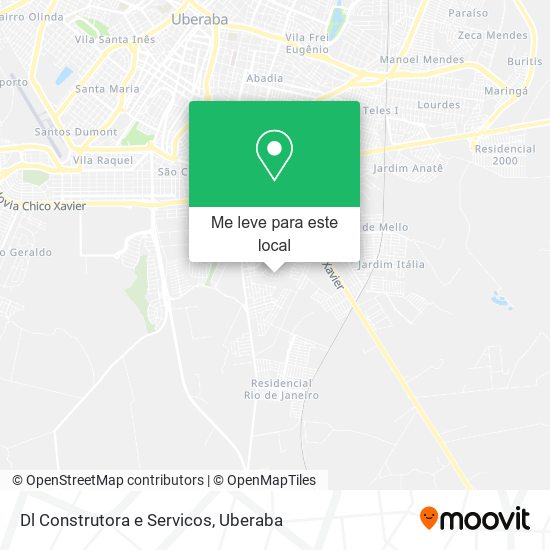 Dl Construtora e Servicos mapa