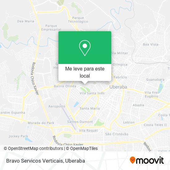Bravo Servicos Verticais mapa