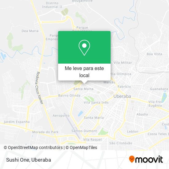 Sushi One mapa