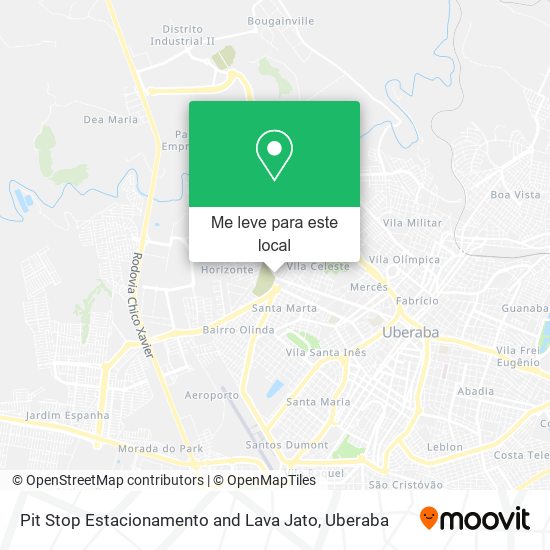 Pit Stop Estacionamento and Lava Jato mapa