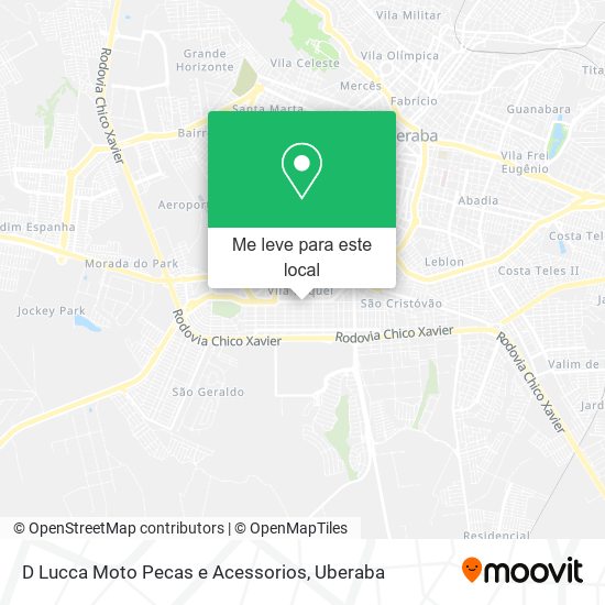 D Lucca Moto Pecas e Acessorios mapa