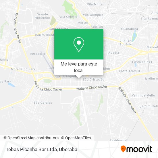 Tebas Picanha Bar Ltda mapa