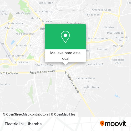 Electric Ink mapa