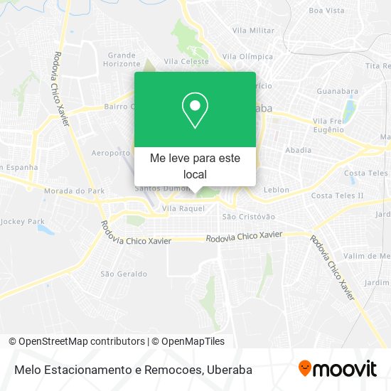 Melo Estacionamento e Remocoes mapa