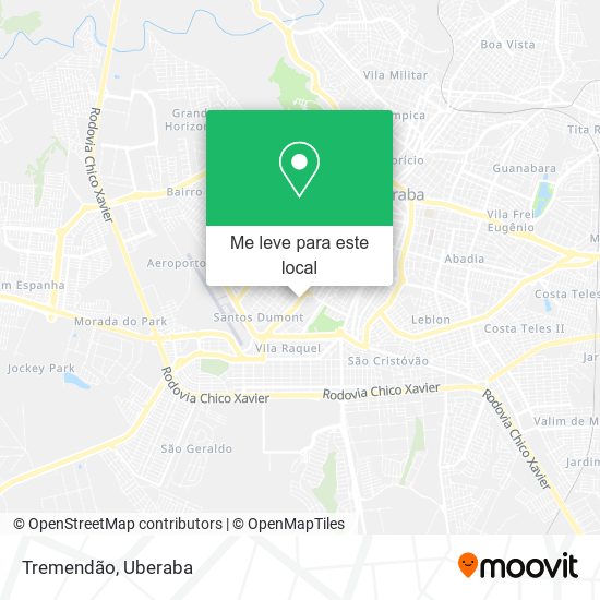 Tremendão mapa