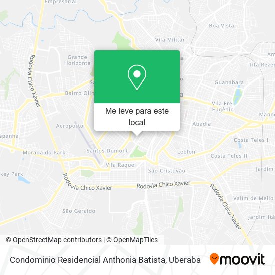 Condominio Residencial Anthonia Batista mapa