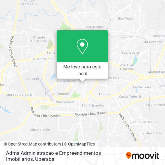 Adma Administracao e Empreendimentos Imobiliarios mapa