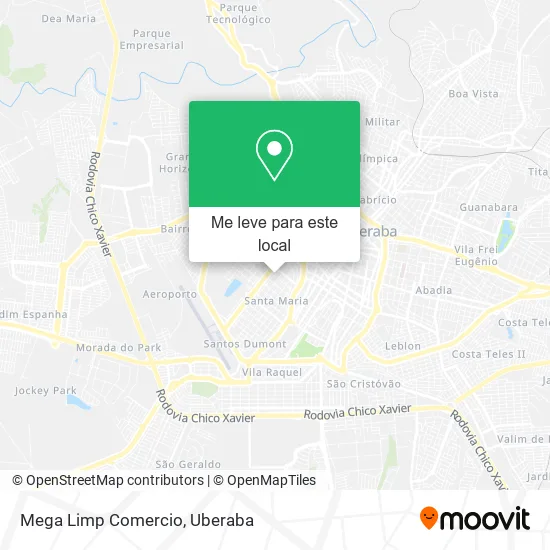 Mega Limp Comercio mapa