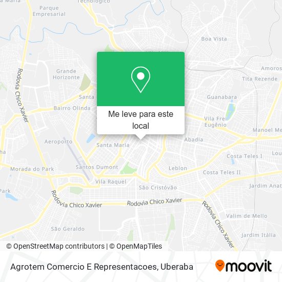 Agrotem Comercio E Representacoes mapa