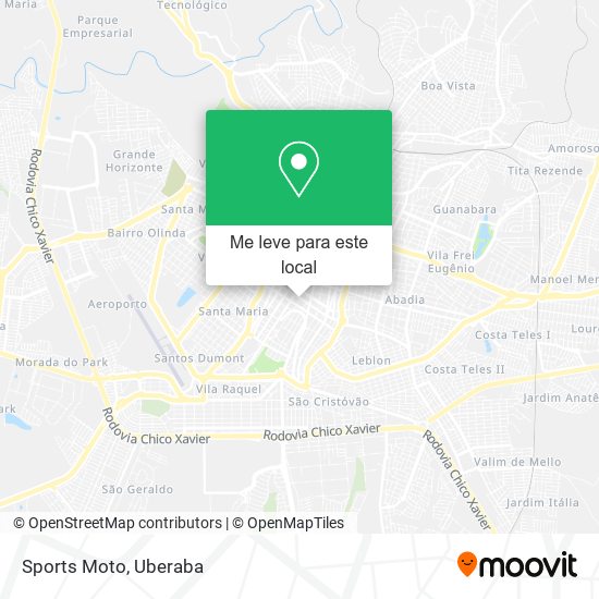 Sports Moto mapa