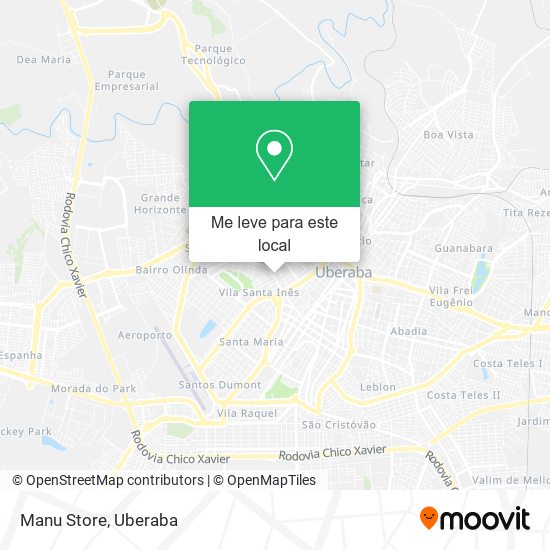 Manu Store mapa