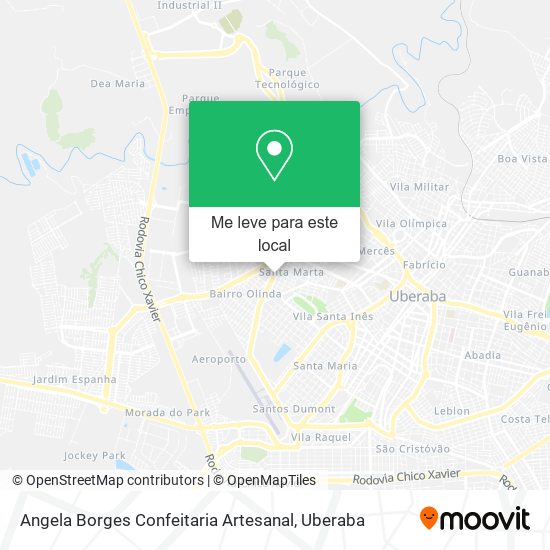 Angela Borges Confeitaria Artesanal mapa