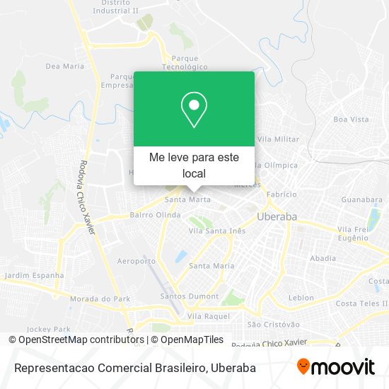 Representacao Comercial Brasileiro mapa
