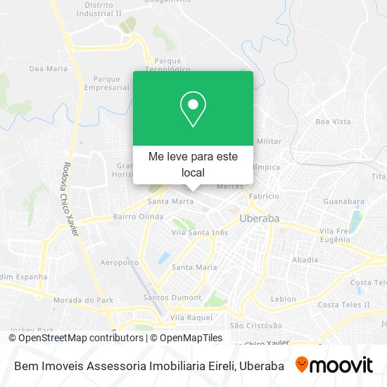 Bem Imoveis Assessoria Imobiliaria Eireli mapa