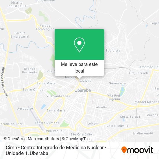 Cimn - Centro Integrado de Medicina Nuclear - Unidade 1 mapa