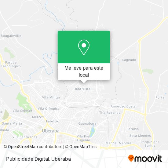 Publicidade Digital mapa