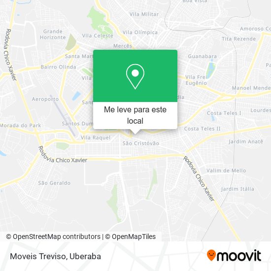 Moveis Treviso mapa