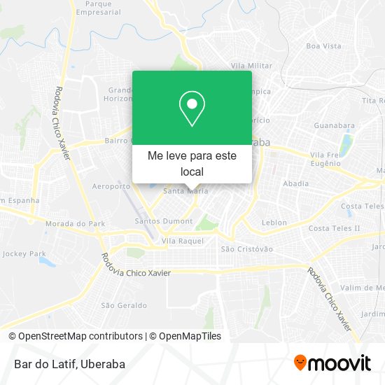 Bar do Latif mapa