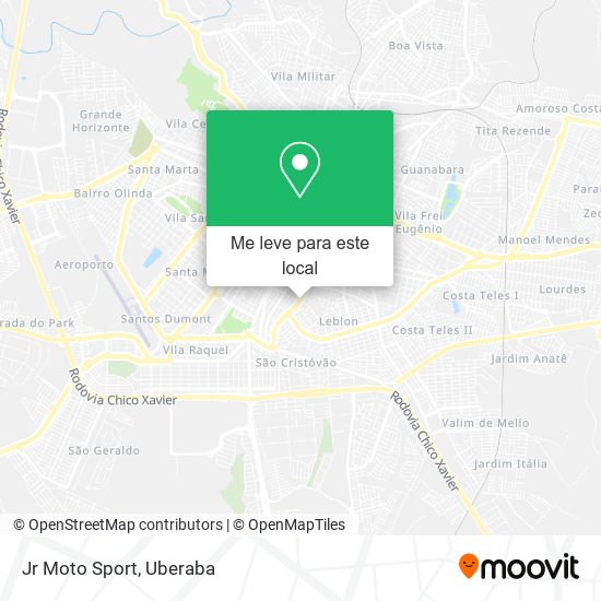 Jr Moto Sport mapa