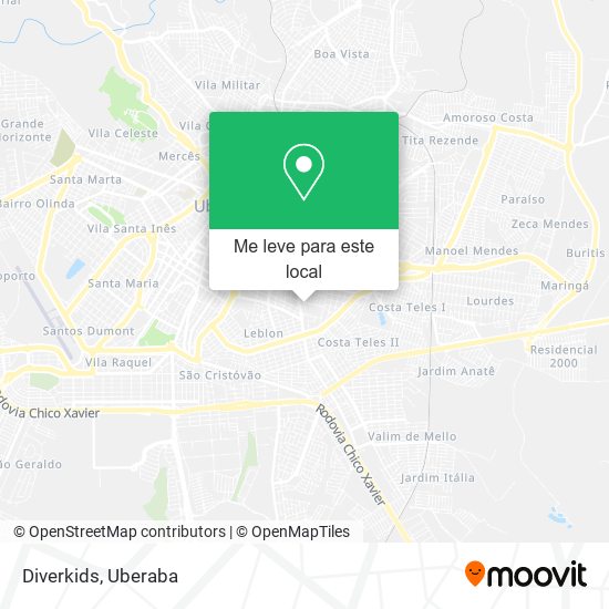 Diverkids mapa