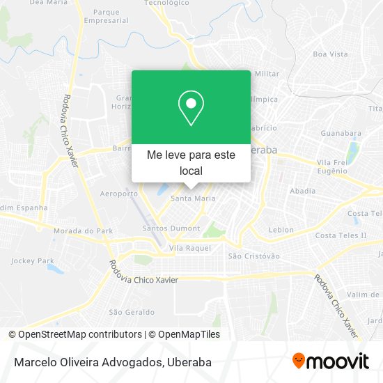 Marcelo Oliveira Advogados mapa
