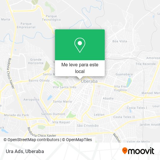 Ura Ads mapa