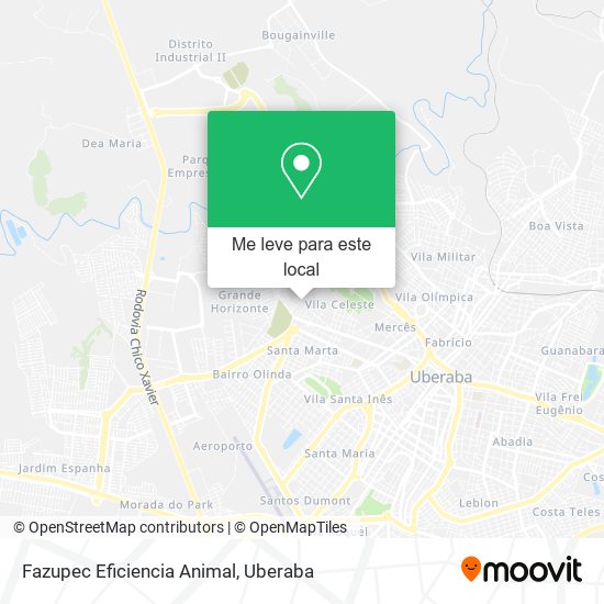 Fazupec Eficiencia Animal mapa