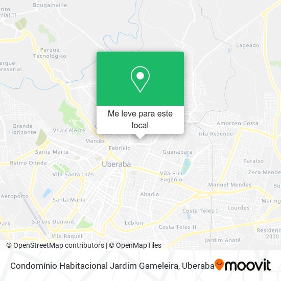 Condomínio Habitacional Jardim Gameleira mapa