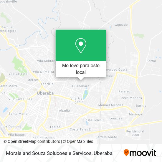 Morais and Souza Solucoes e Servicos mapa