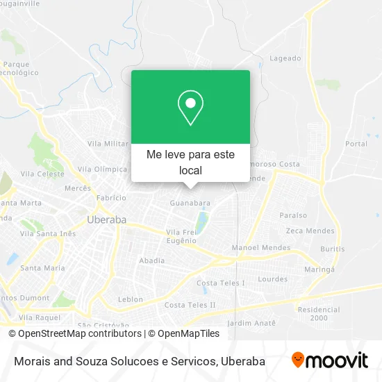 Morais and Souza Solucoes e Servicos mapa
