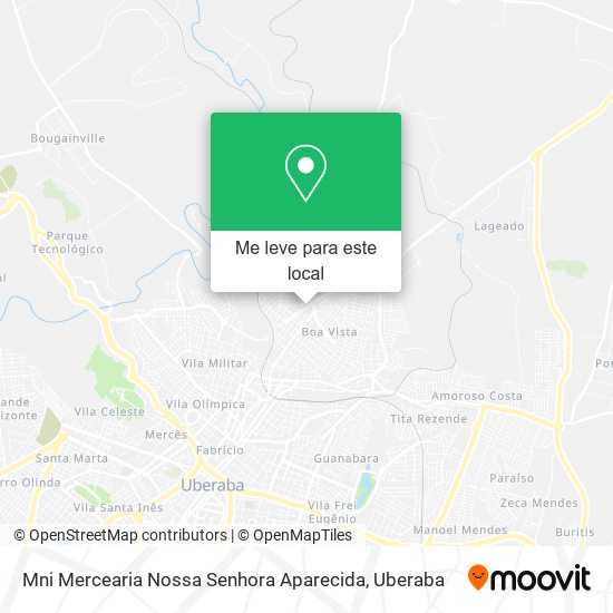 Mni Mercearia Nossa Senhora Aparecida mapa