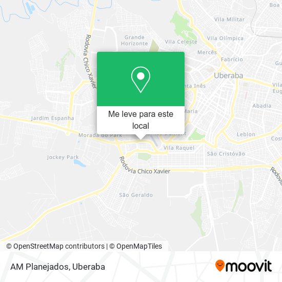 AM Planejados mapa