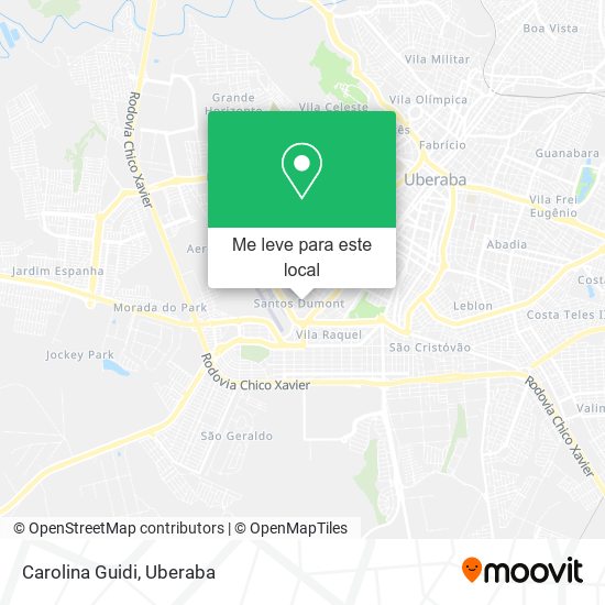 Carolina Guidi mapa