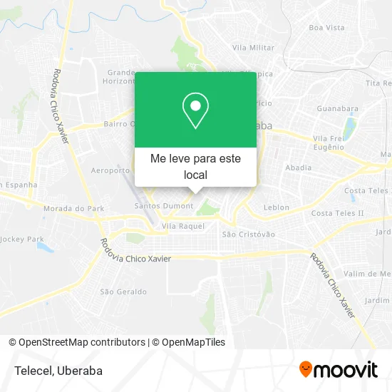 Telecel mapa