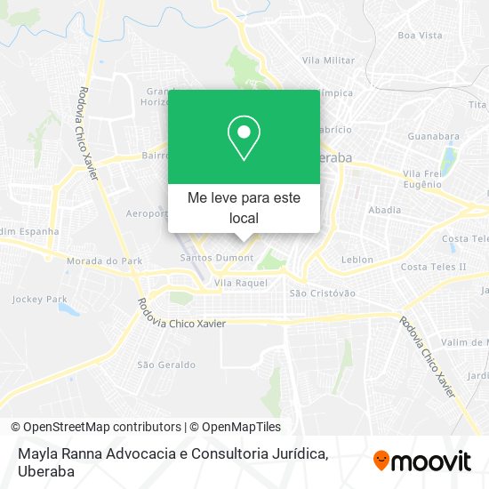 Mayla Ranna Advocacia e Consultoria Jurídica mapa