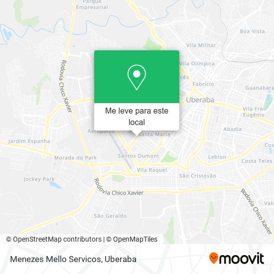 Menezes Mello Servicos mapa