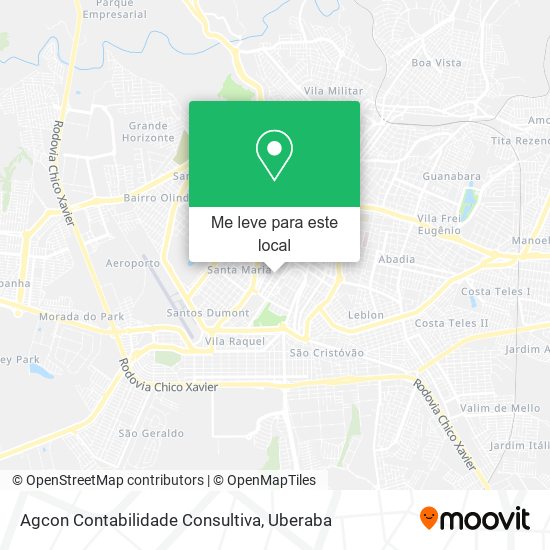 Agcon Contabilidade Consultiva mapa