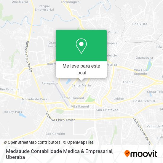 Medsaude Contabilidade Medica & Empresarial mapa