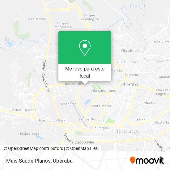 Mais Saude Planos mapa