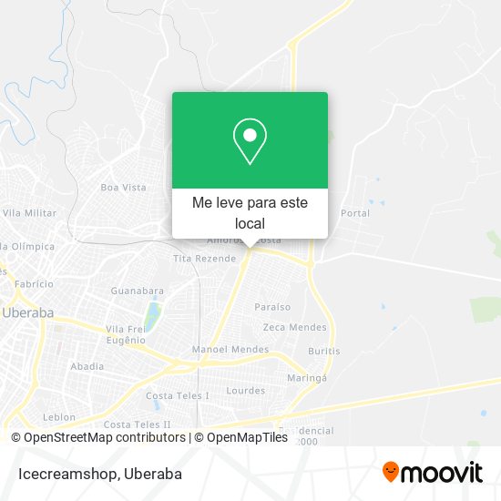 Icecreamshop mapa