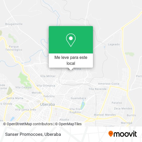 Sanser Promocoes mapa