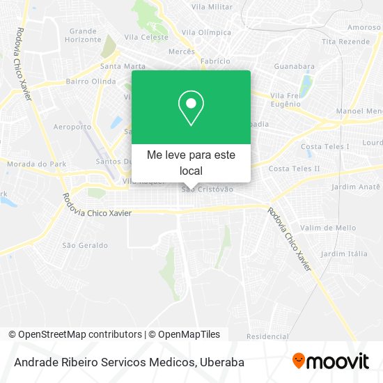 Andrade Ribeiro Servicos Medicos mapa