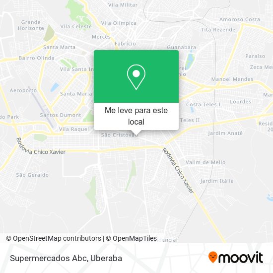 Supermercados Abc mapa