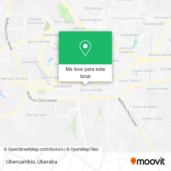 Ubercambio mapa