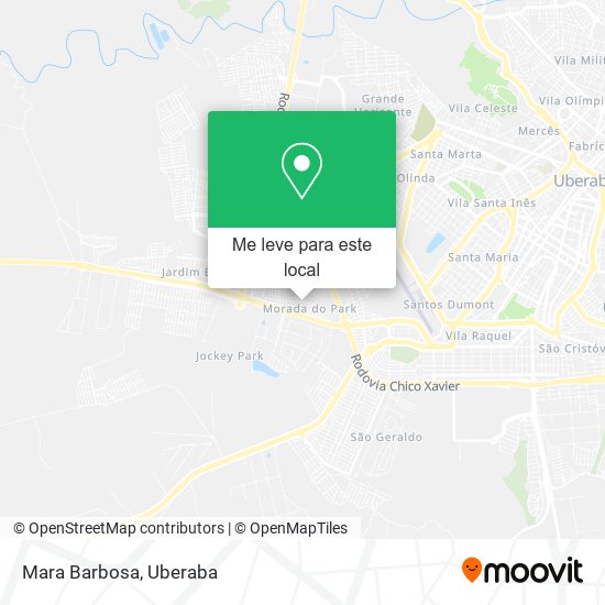 Mara Barbosa mapa