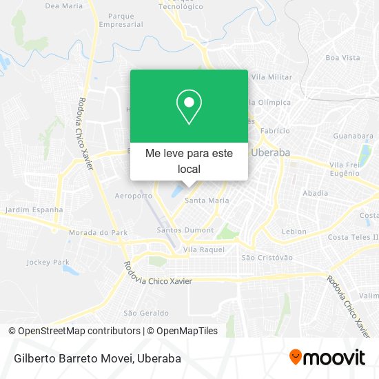 Gilberto Barreto Movei mapa