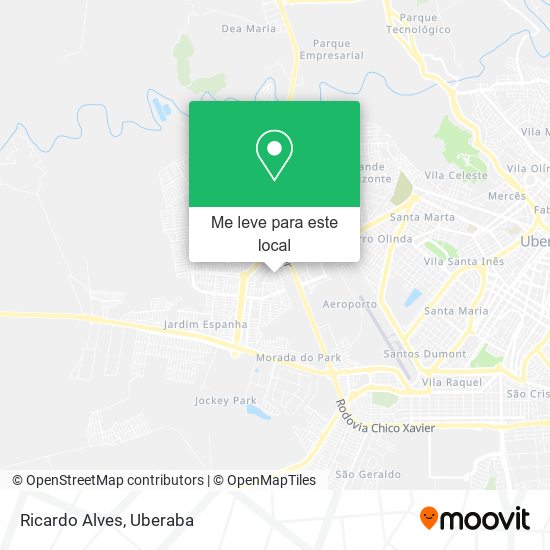 Ricardo Alves mapa